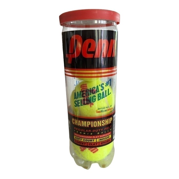 NIB 2 Penn CHAMPIONSHIP Extra-Duty & Regular-Duty Tennis Balls USTA ITF Approved - Picture 4 of 4